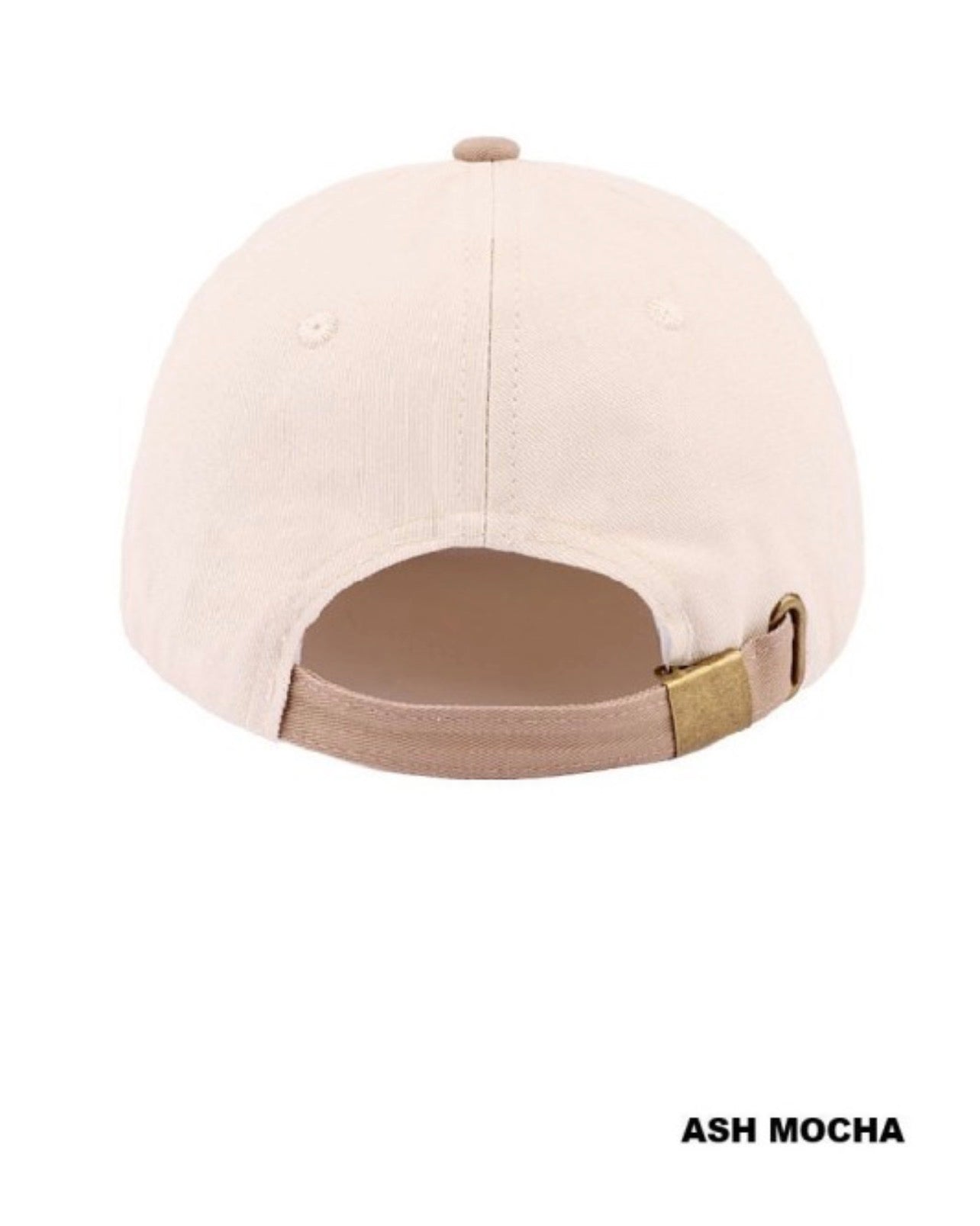 Pretty Girls Love Jesus Two Tone Cotton Hat Ash Mocha