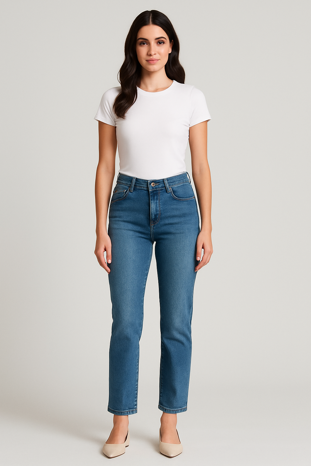 Plus size Book cut Jeans