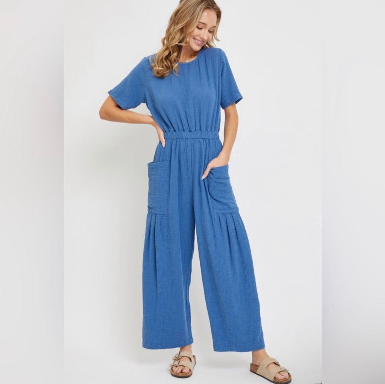 Blue Jumpsuit