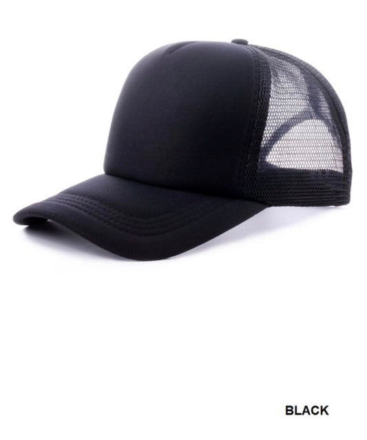 Trucker Hat Black