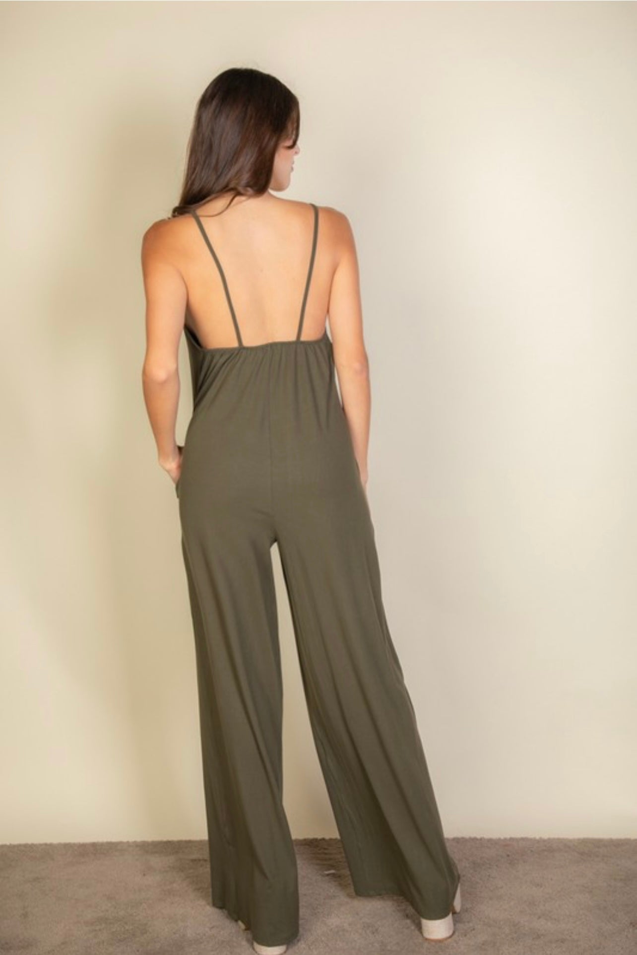 Jumpsuit Olive Green