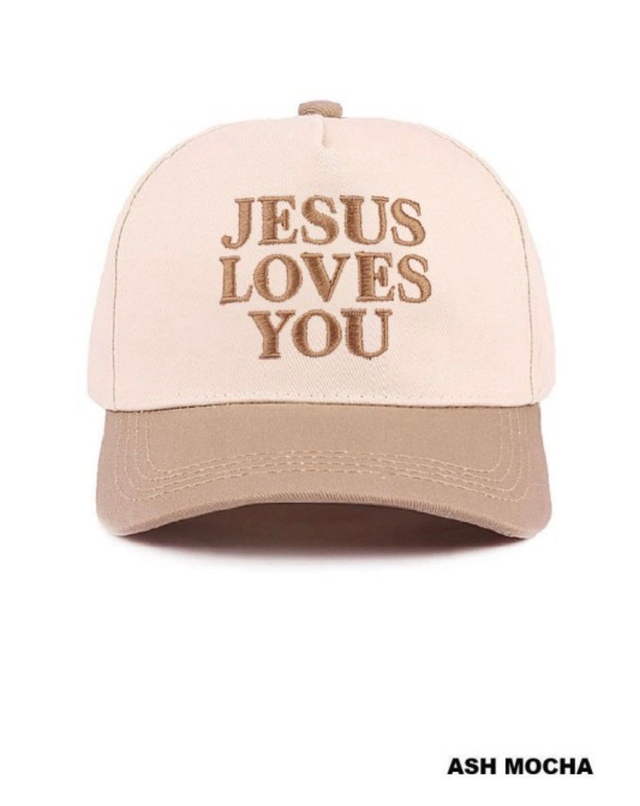 Jesus Loves You Ash Mocha