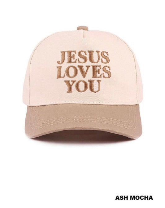 Jesus Loves You Ash Mocha