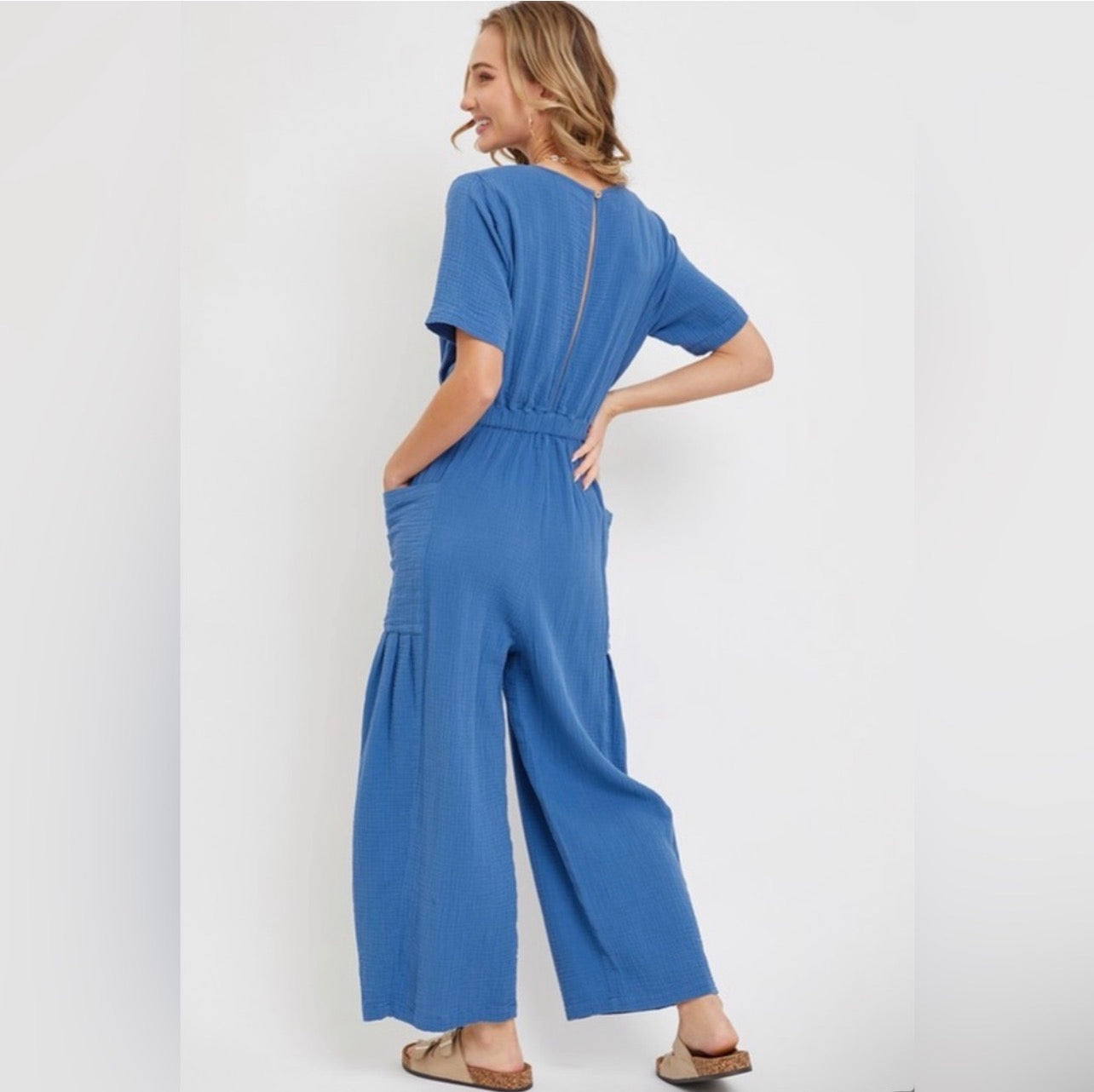 Blue Jumpsuit
