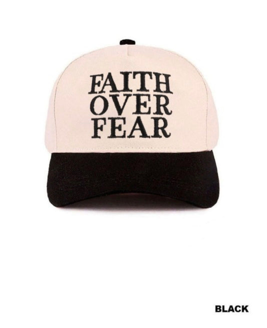 Faith Over Fear Black