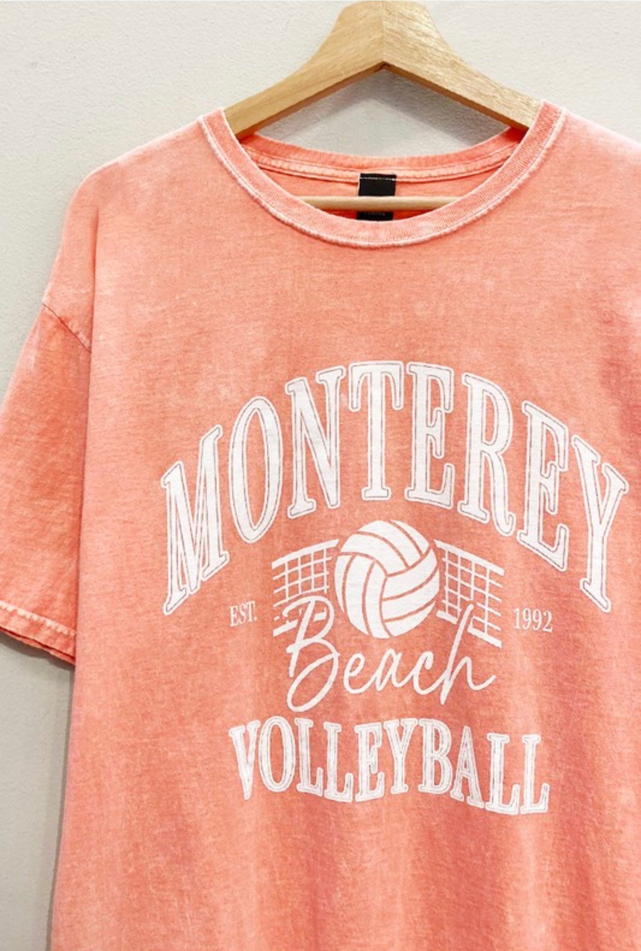 Graphic Tee Oversize Monterey Beach
