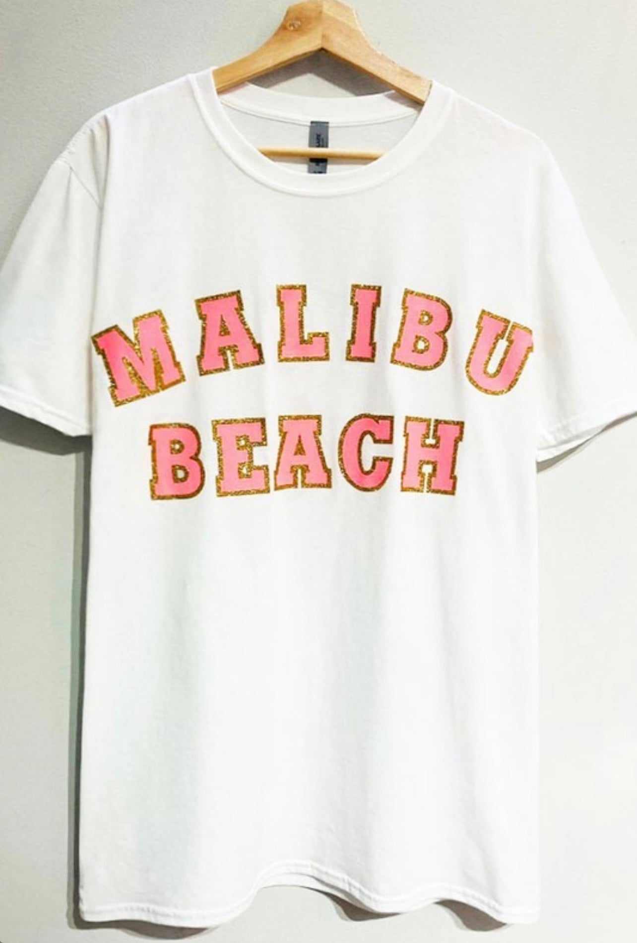 Graphic Tee Oversized Malibu Beach
