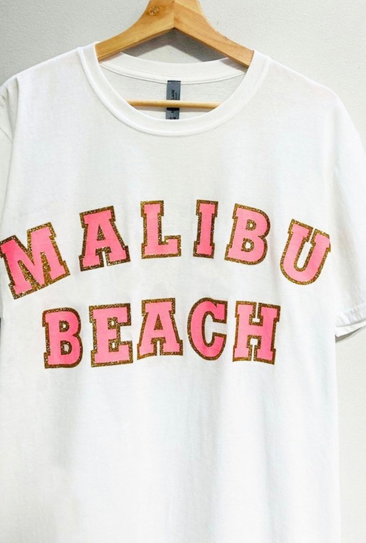 Graphic Tee Oversized Malibu Beach