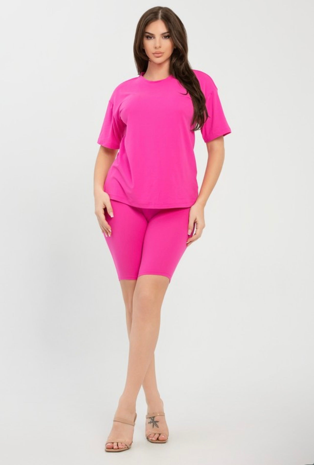 Pink Short and Top Set