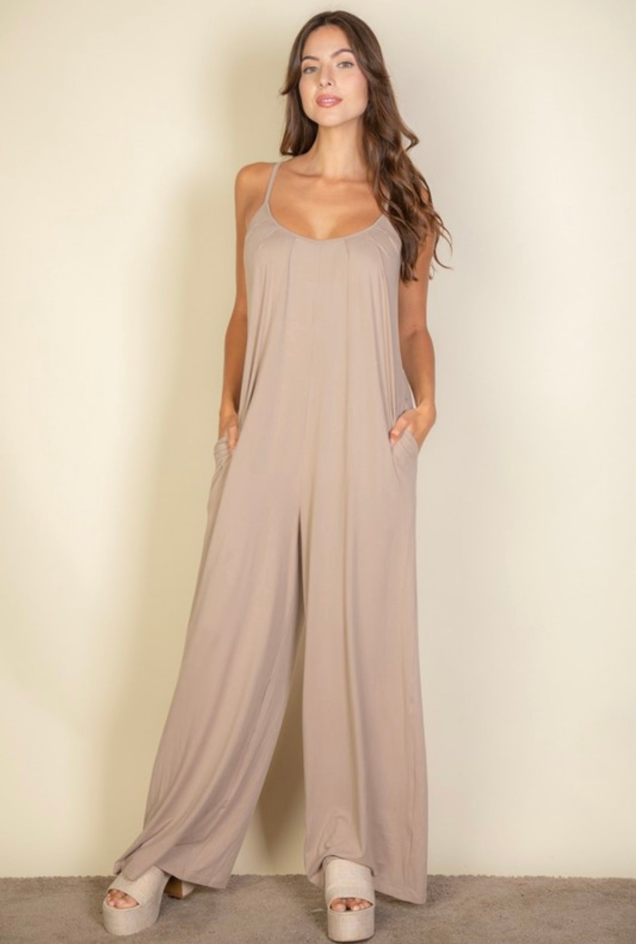 Jumpsuit Beige