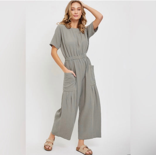 Olive Jumpsuit