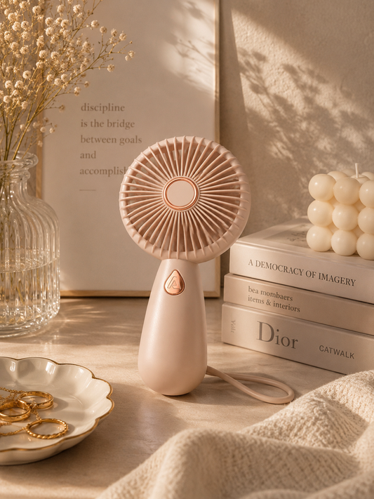 Fan Beige with wristband