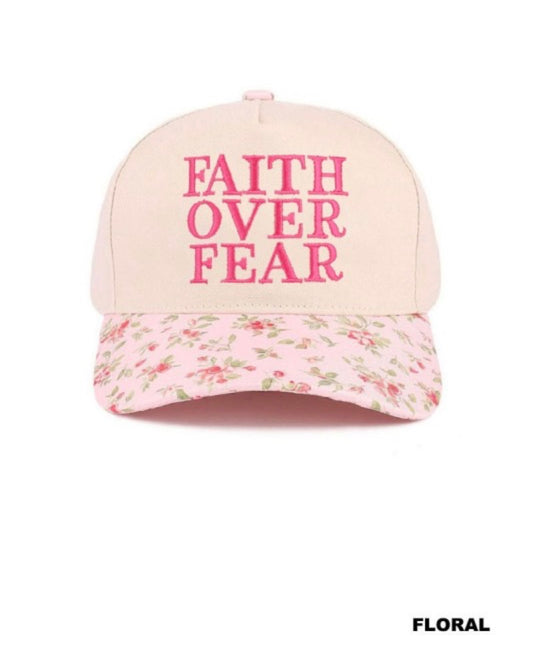 Faith Over Fear Floral