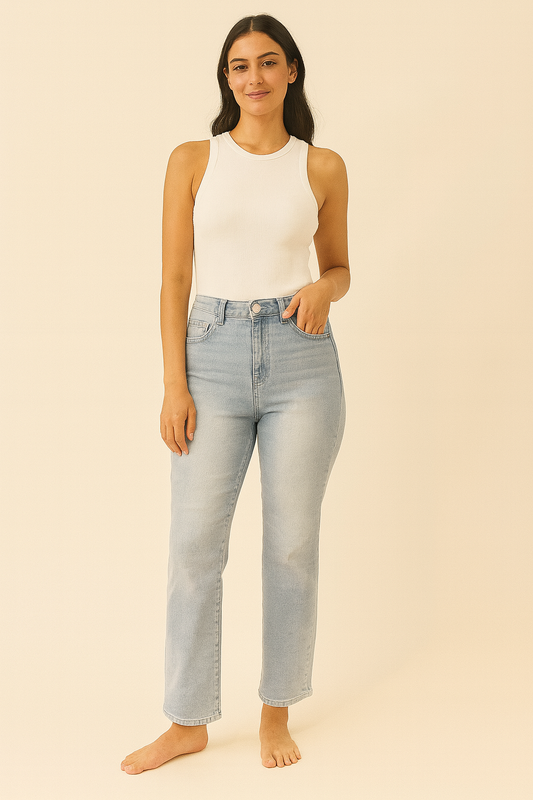 Plus size women’s Jeans Light wash