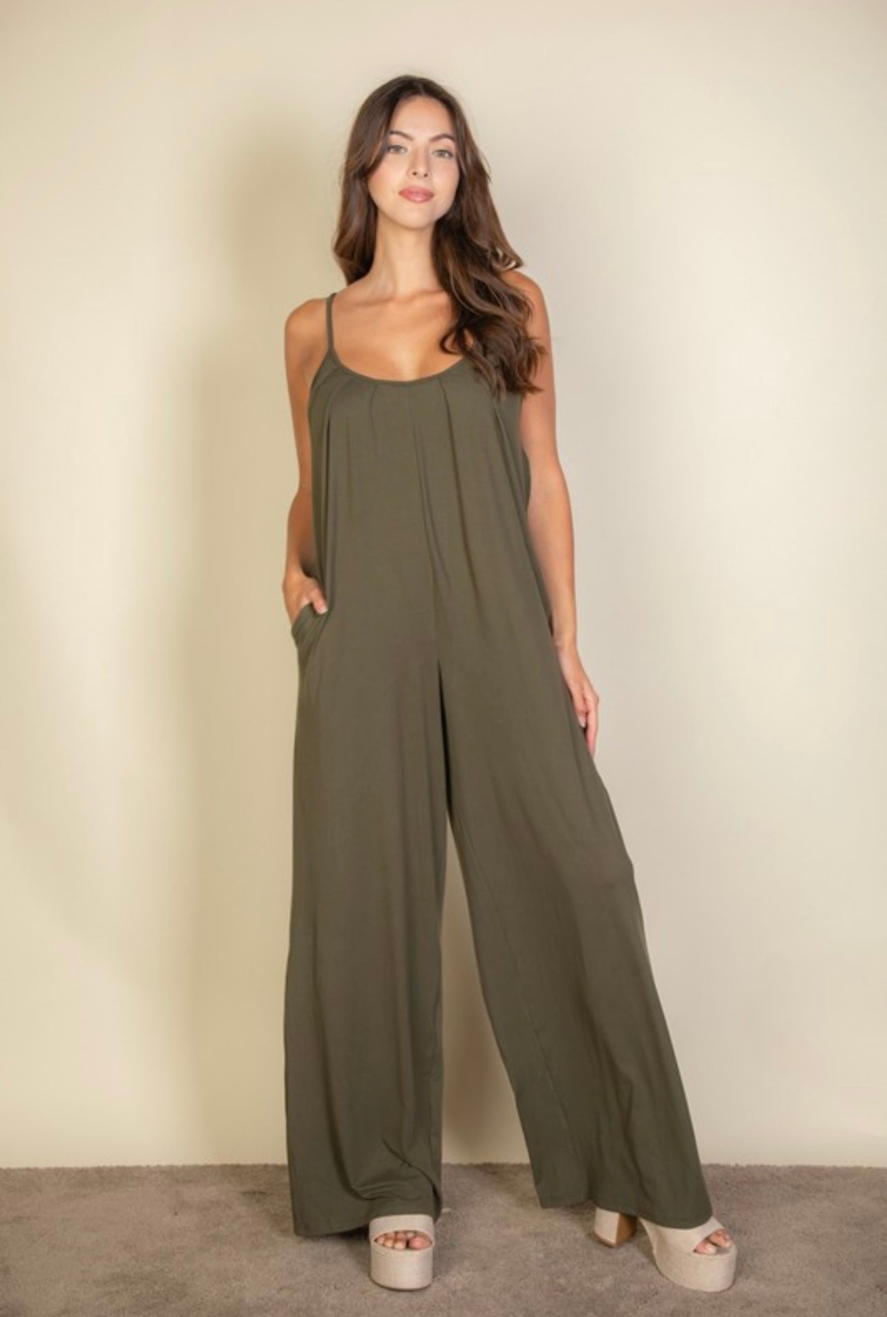 Jumpsuit Olive Green