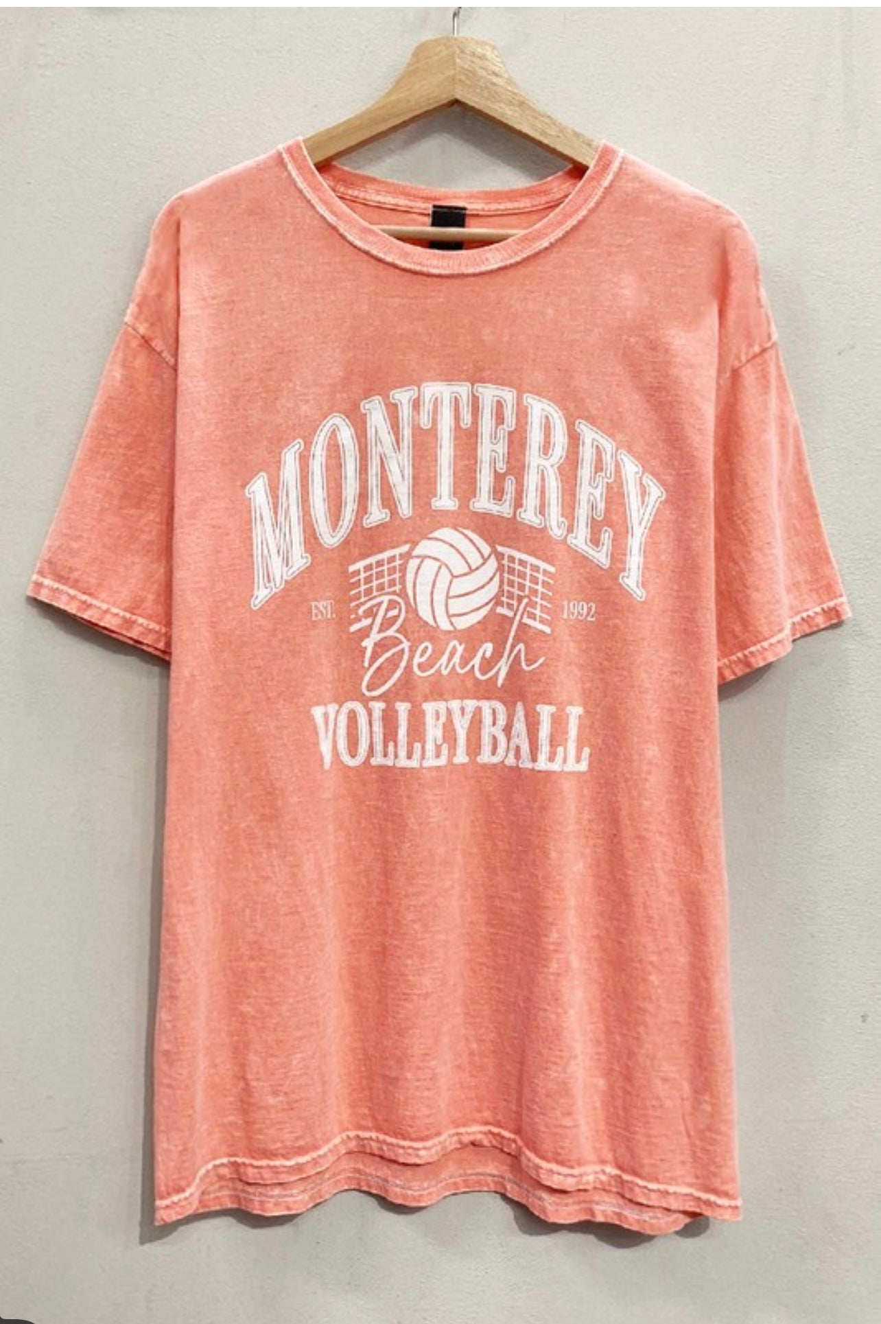 Graphic Tee Oversize Monterey Beach