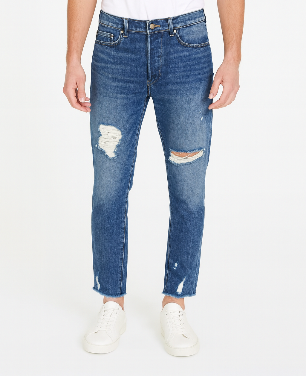 Jeans Boyfriend Fit Light wash ￼
