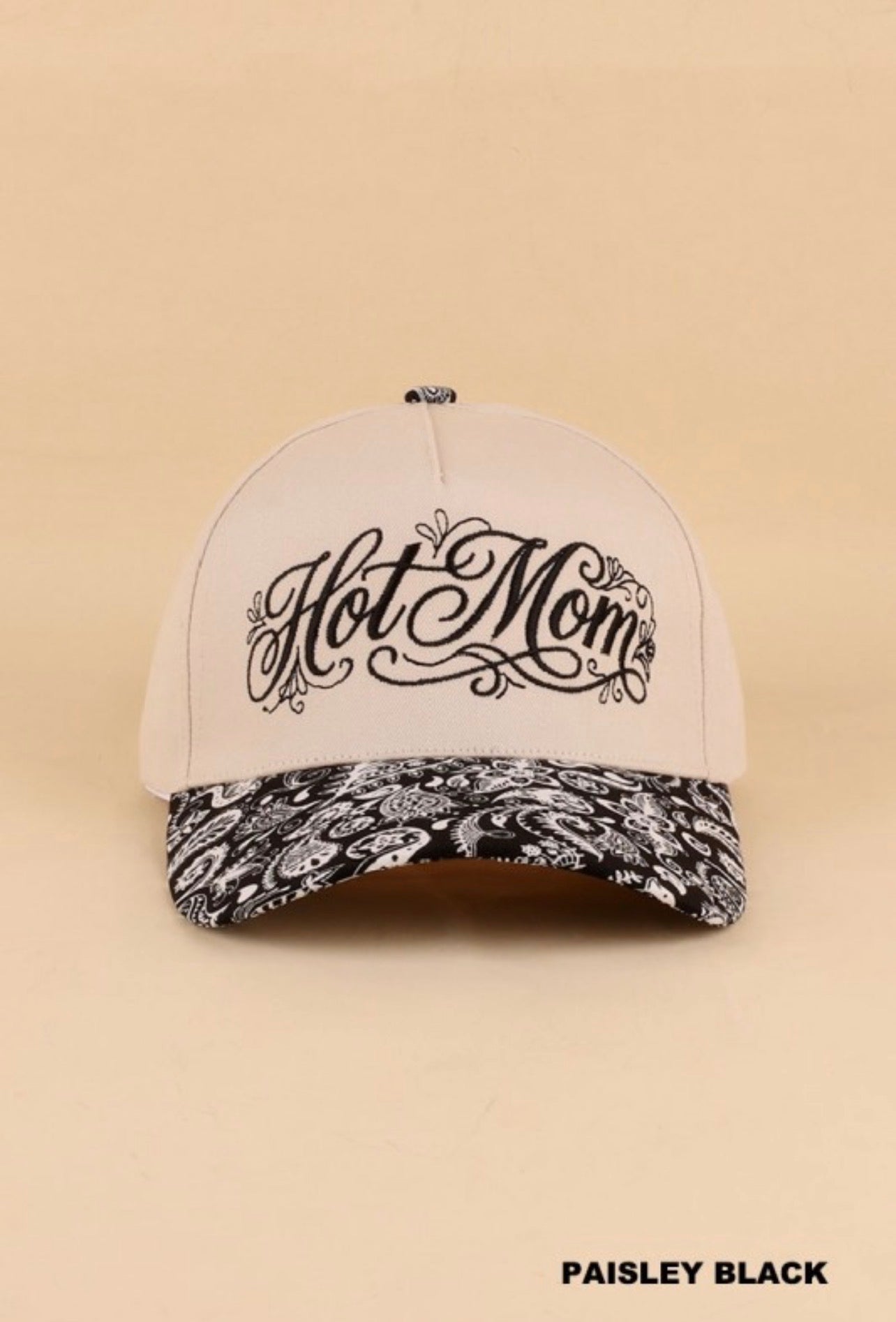 Hot Mom Paisley Black
