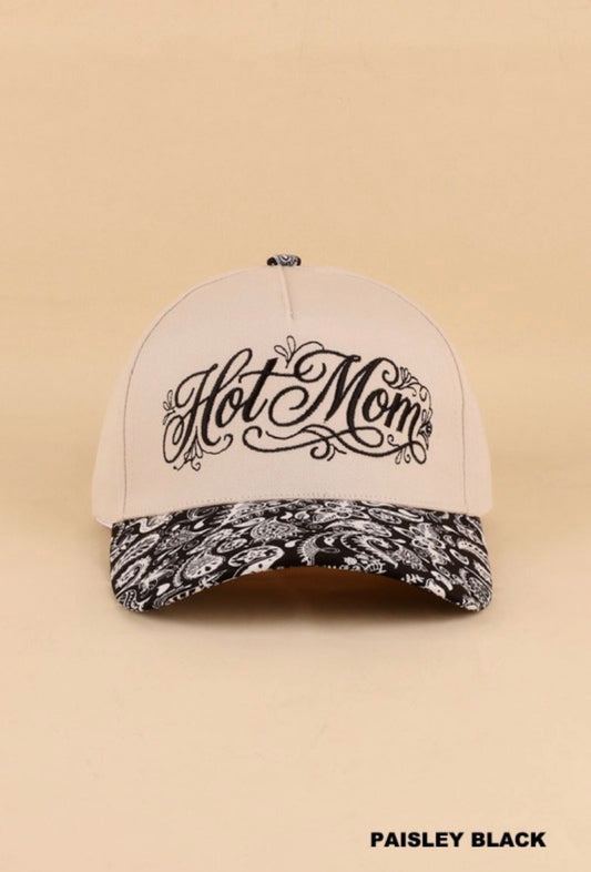 Hot Mom Paisley Black