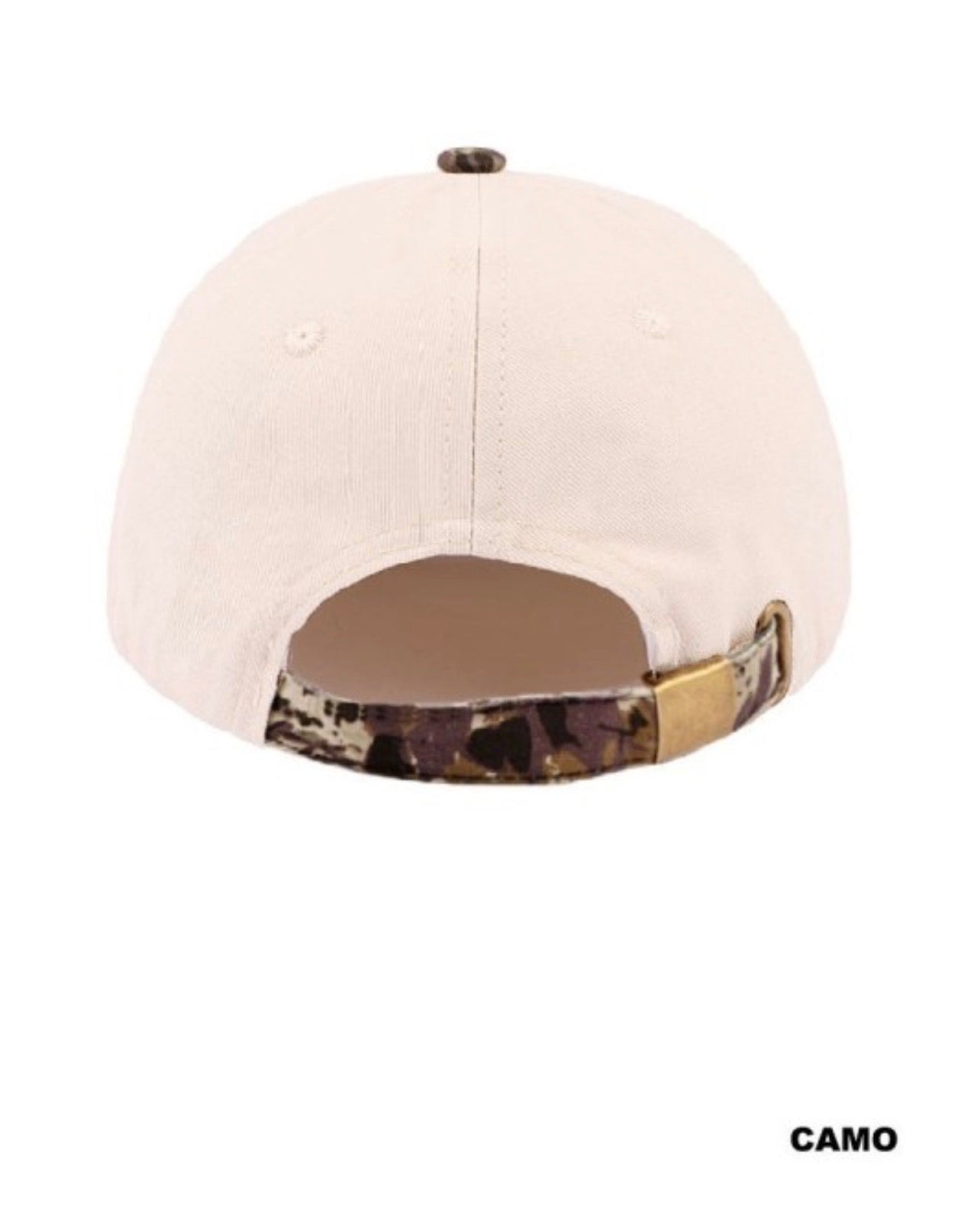 Pretty Girls Love Jesus Two Tone Cotton Hat Camo