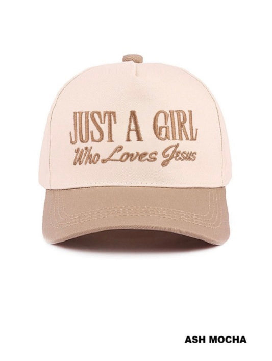Just a Girl Who Loves Jesus Ash Mocha